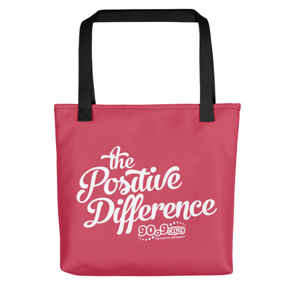 Positive Difference Pink Tote
