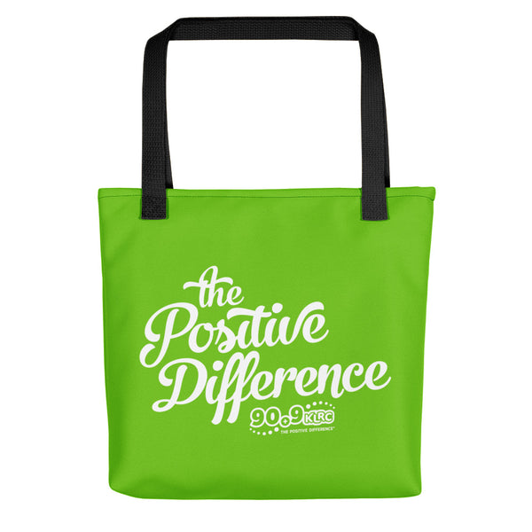Positive Difference Green Tote