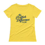 Positive Difference Ladies' Scoopneck